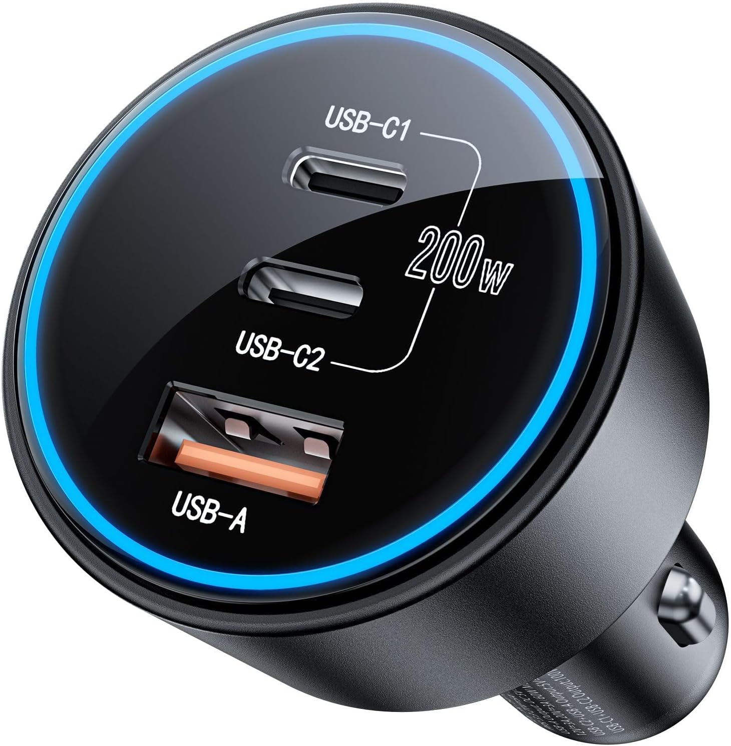 USB C Car Charger Fast Charging 200W